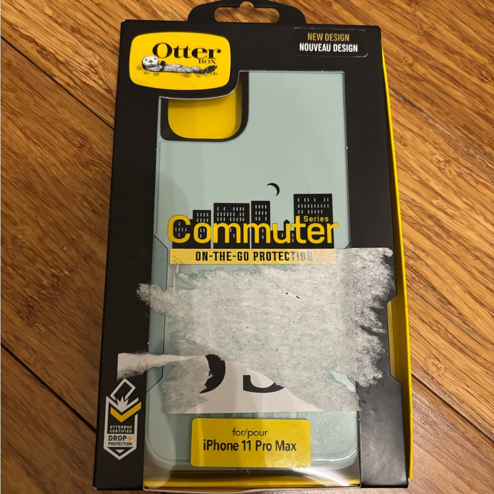 OtterBox Commuter Case for iPhone 11 Pro Max - Light Blue and Black